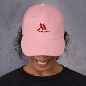 marriott classic dad hat | yupoong full color logo