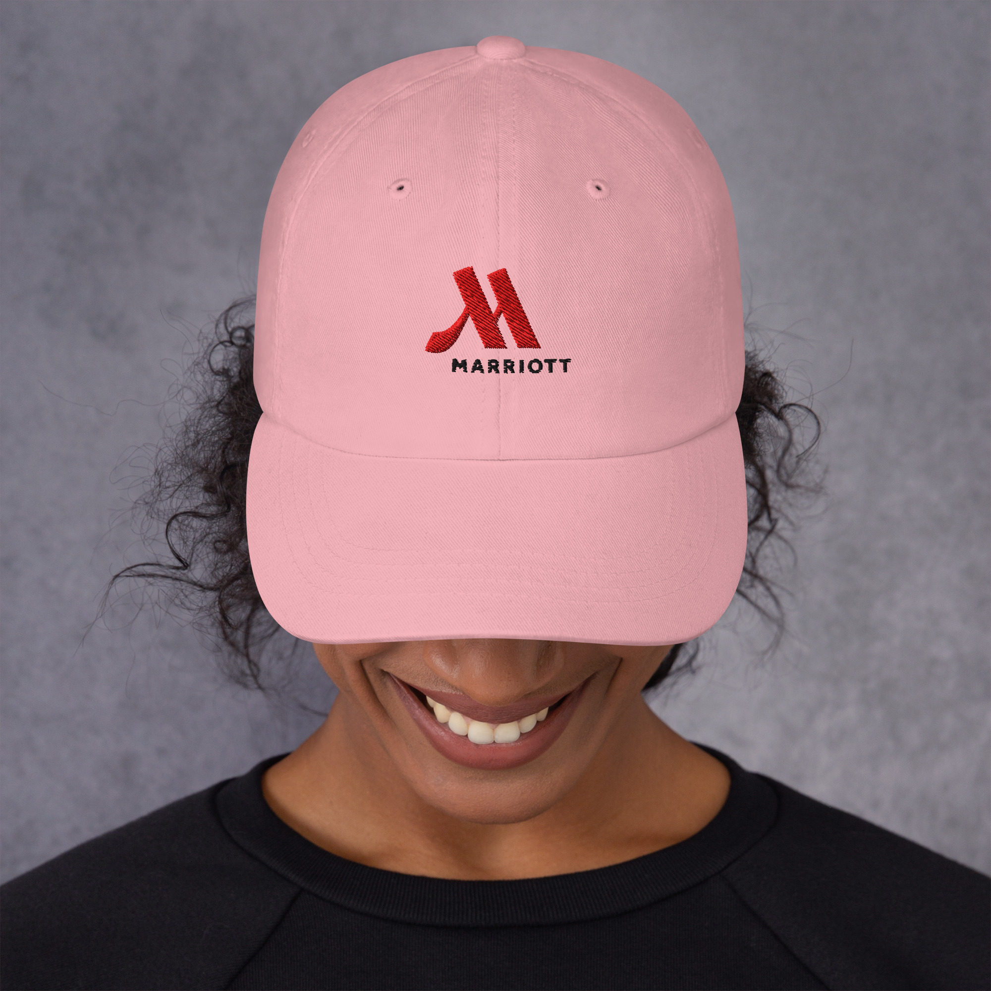 marriott classic dad hat | yupoong full color logo