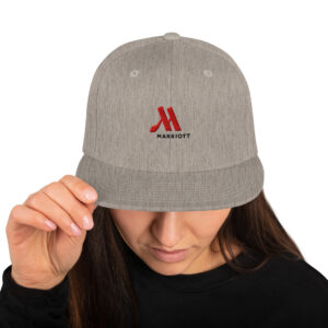 marriott classic snapback hat | yupoong full color logo