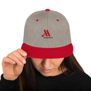 marriott classic snapback hat | yupoong full color logo