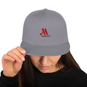 marriott classic snapback hat | yupoong full color logo