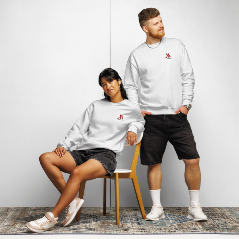 marriott unisex crew neck sweatshirt full color logo