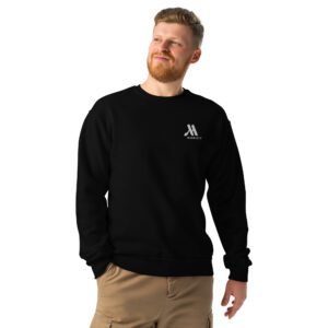 marriott unisex crew neck sweatshirt white color logo