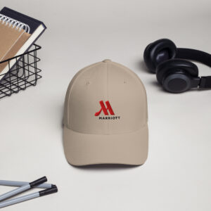 marriott structured twill cap | flexfit full color logo