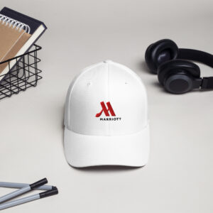 marriott structured twill cap | flexfit full color logo
