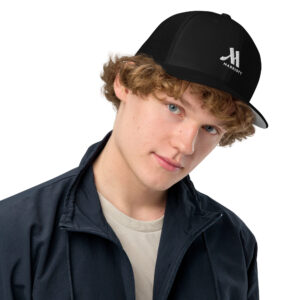 marriott closed back trucker cap | flexfit white color logo