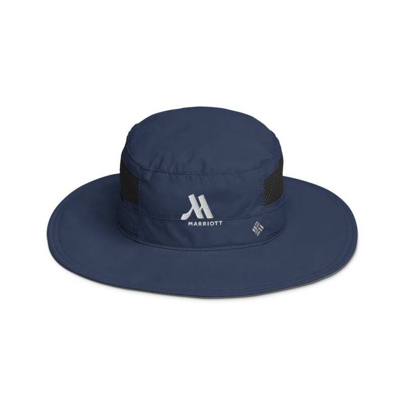 marriott columbia booney hat white color logo
