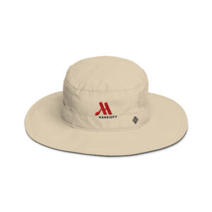 marriott columbia booney hat full color logo