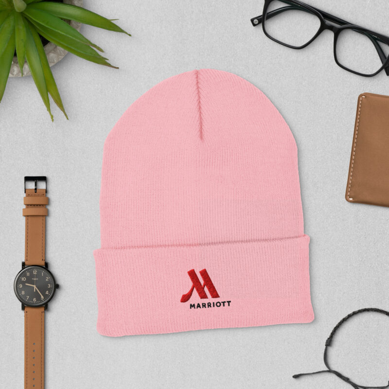 marriott cuffed beanie | yupoong full color logo