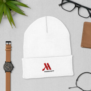 marriott cuffed beanie | yupoong full color logo