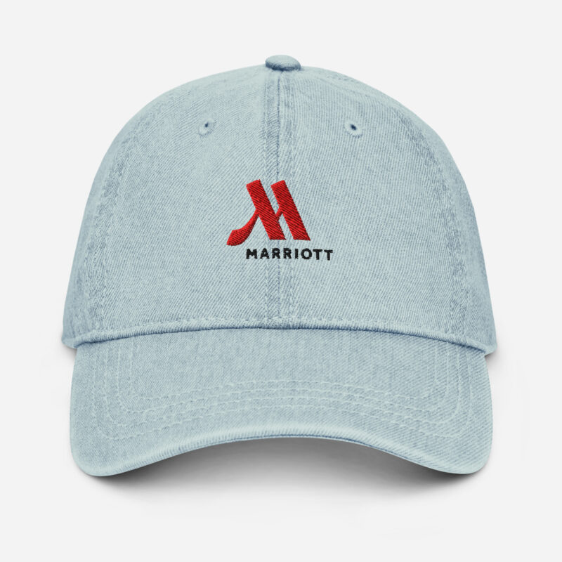 marriott denim hat | otto cap full color logo