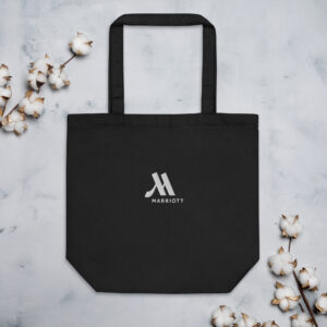 marriott eco tote bag | econscious white color logo