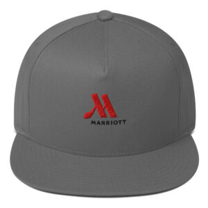 marriott flat bill cap | yupoong full color logo