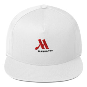 marriott flat bill cap | yupoong full color logo