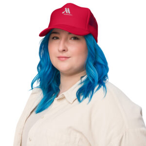 marriott foam trucker hat | otto cap white color logo