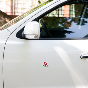 marriott bubble free stickers full color logo