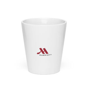 marriott latte mug full color logo