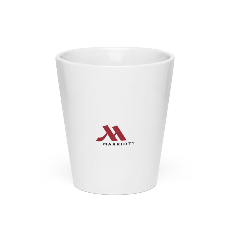 marriott latte mug full color logo