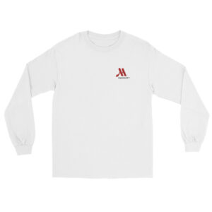 marriott men's long sleeve shirt | gildan full color logo