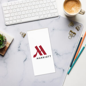 marriott notepad full color logo