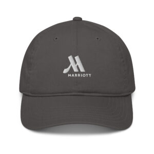 marriott organic dad hat | econscious white color logo