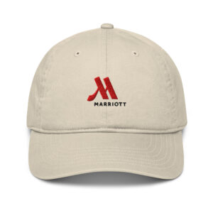 marriott organic dad hat | econscious full color logo