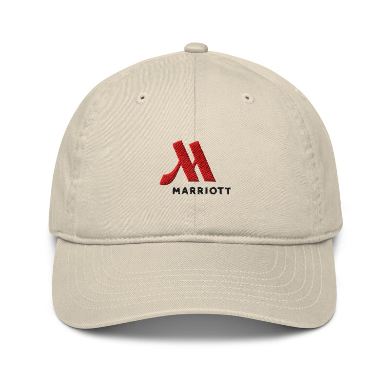 marriott organic dad hat | econscious full color logo