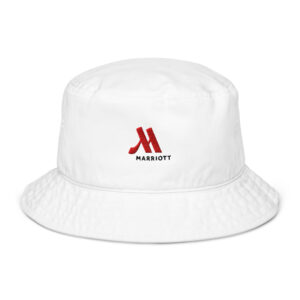 marriott organic bucket hat full color logo