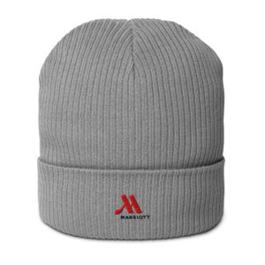 marriott organic ribbed beanie | atlantis full color logo