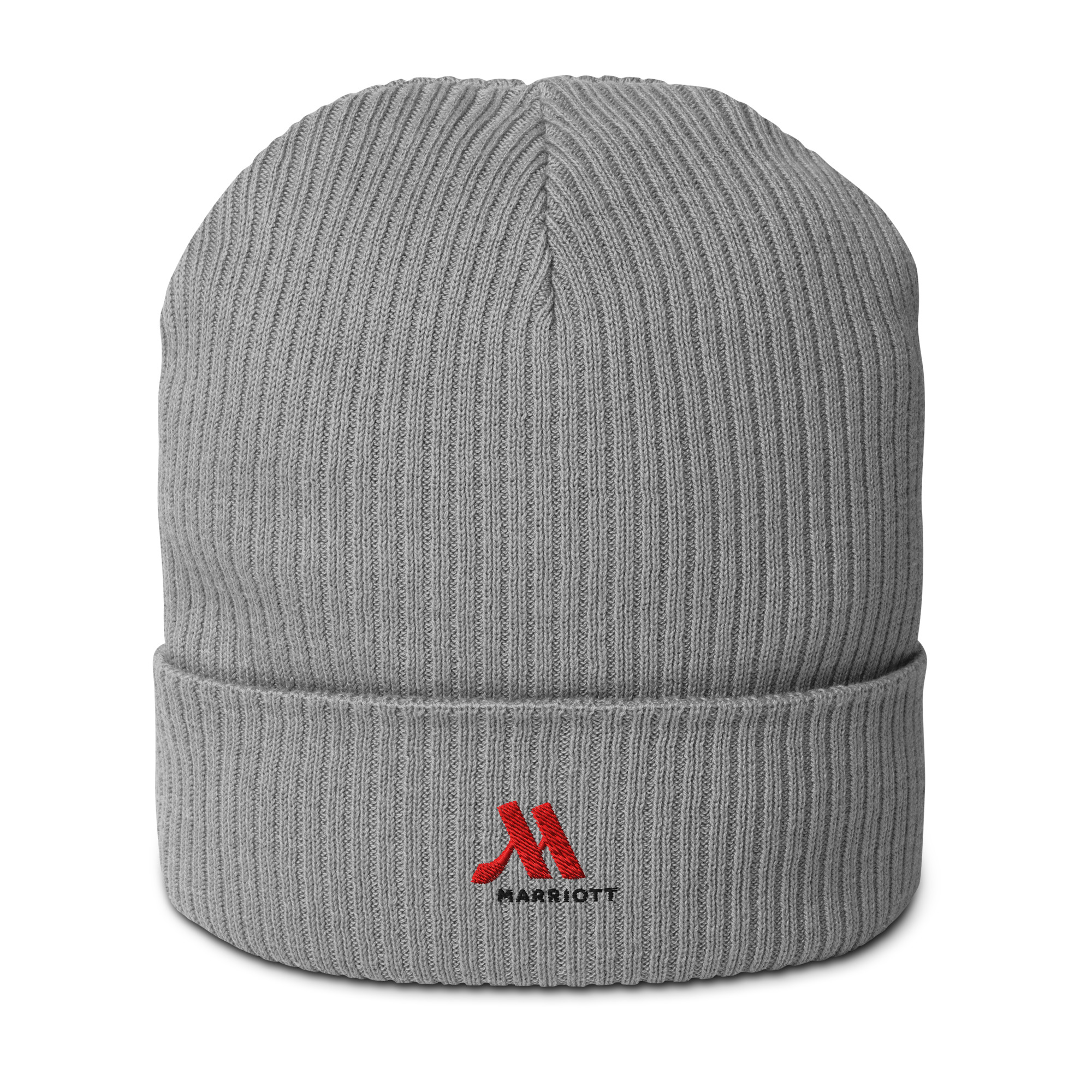 marriott organic ribbed beanie | atlantis full color logo