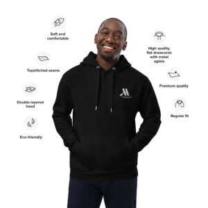 marriott premium eco hoodie white color logo