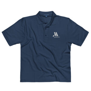 marriott port authority premium polo shirt white color logo