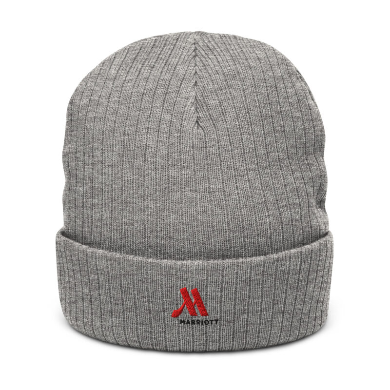marriott ribbed knit beanie | atlantis full color logo