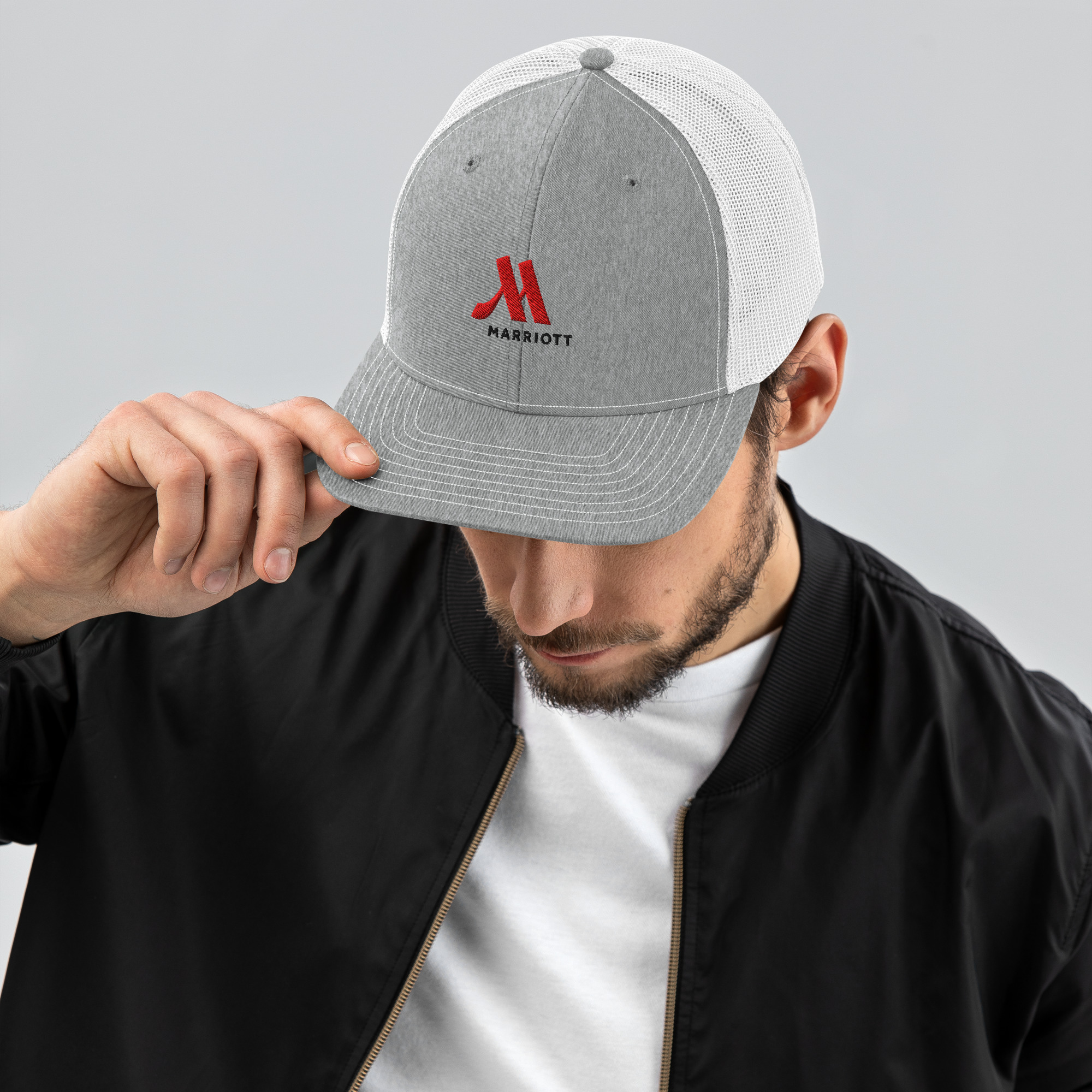marriott snapback trucker cap | richardson full color logo