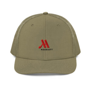 marriott snapback trucker cap | richardson full color logo