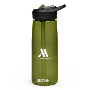 marriott sports water bottle | camelbak eddy® white color logo