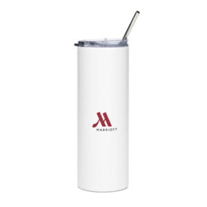 marriott stainless steel tumbler full color logo