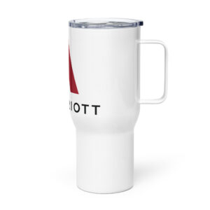 marriott travel mug with a handle full color logo