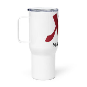 marriott travel mug with a handle full color logo