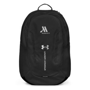 marriott under armour® backpack white color logo