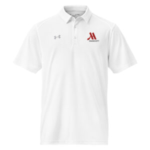 marriott under armour® men's polo shirt full color logo
