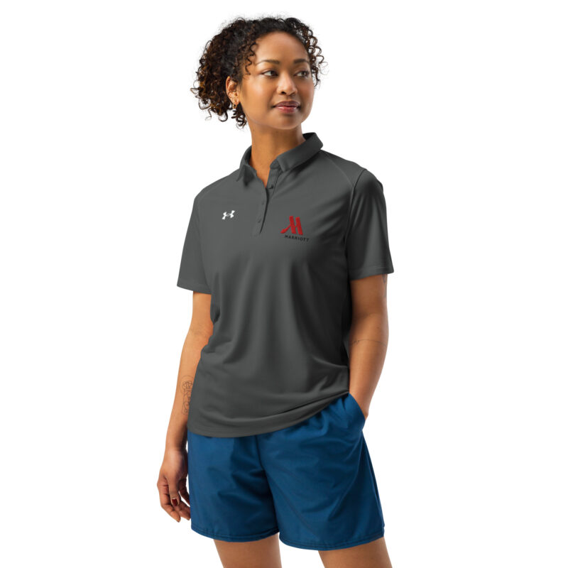 marriott under armour® women's polo shirt full color logo