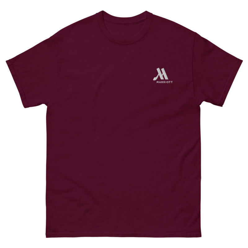 marriott unisex classic tee | gildan white color logo