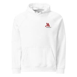 marriott unisex eco raglan hoodie full color logo