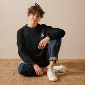 marriott unisex eco sweatshirt white color logo