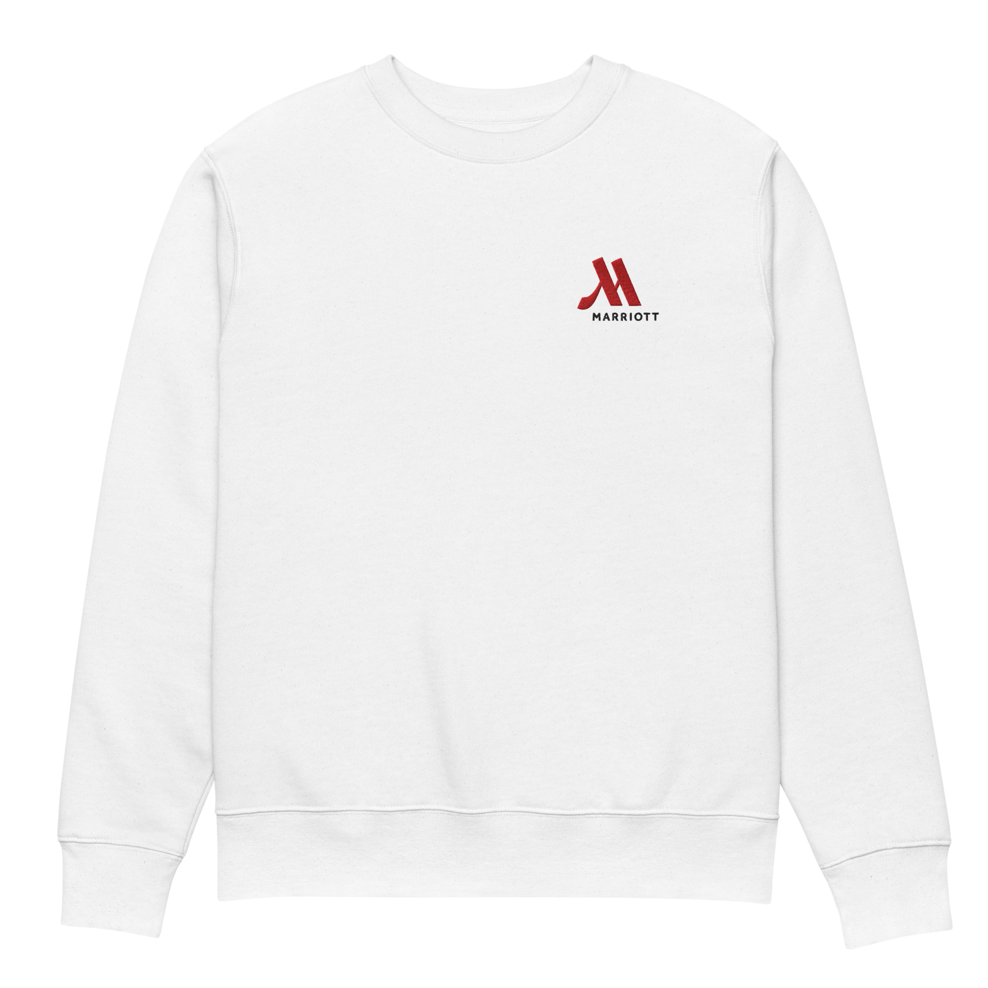 marriott unisex eco sweatshirt full color logo