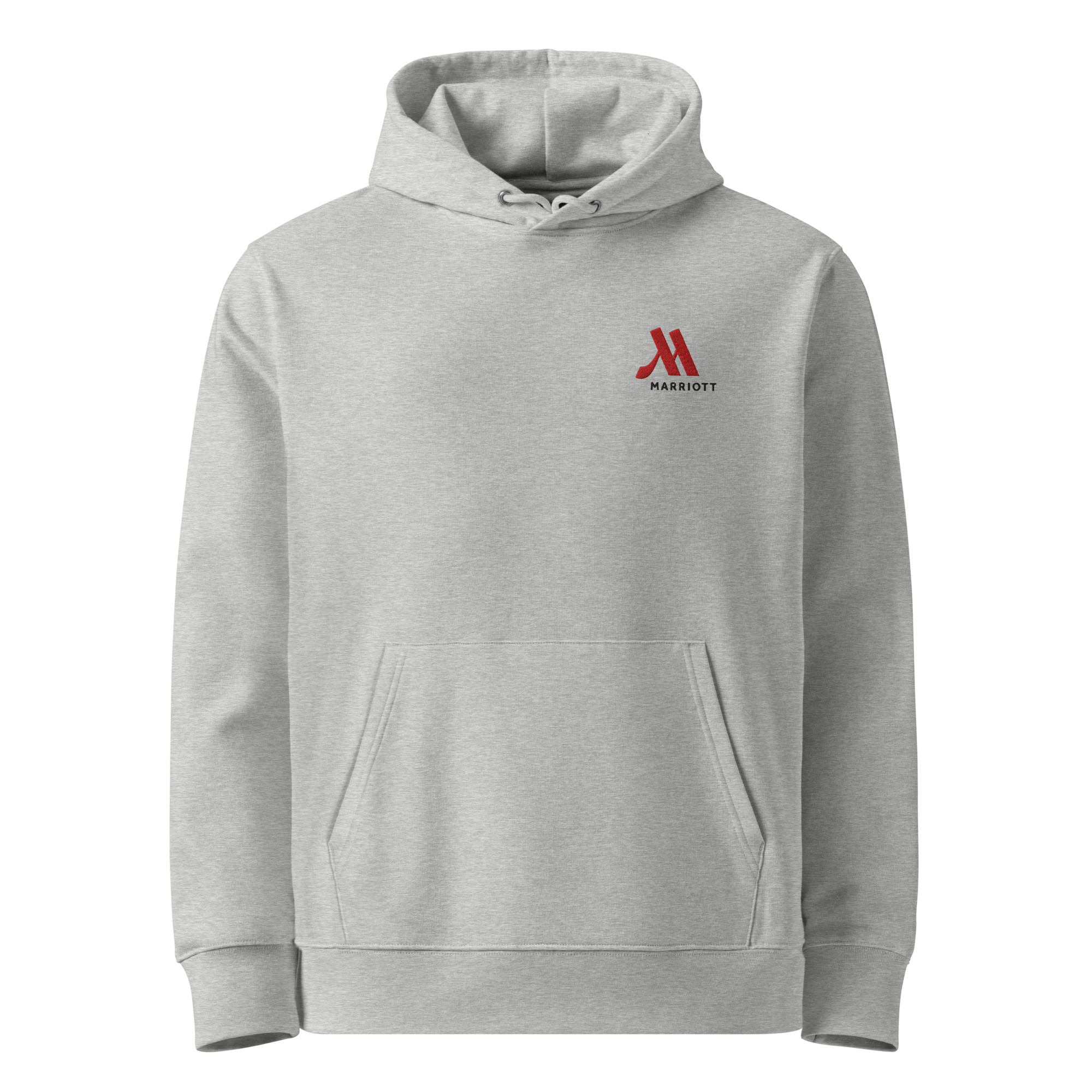 marriott unisex essential organic hoodie | stanley/stella full color logo