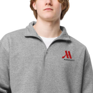marriott unisex fleece pullover | cotton heritage full color logo