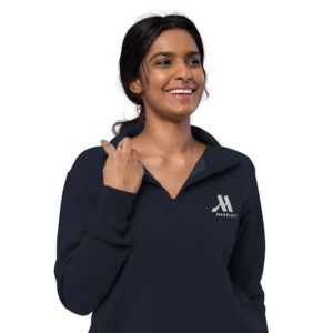 marriott unisex fleece pullover | cotton heritage white color logo