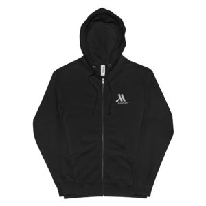 marriott unisex fleece zip up hoodie full color logo